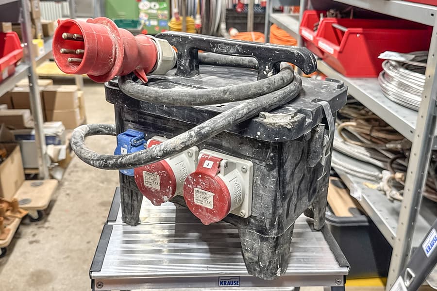 Baustellenstromverteiler Schwabe M4